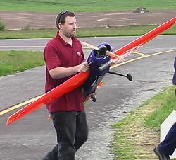 Edwin and his plane